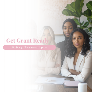 Get Grant Ready Summit Transcripts