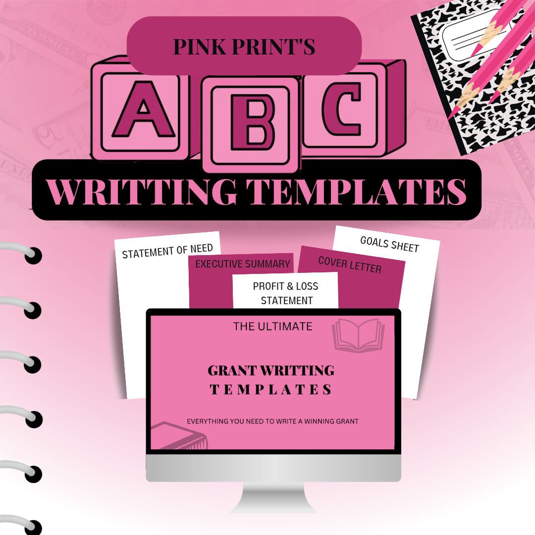 Grant writing templates and examples