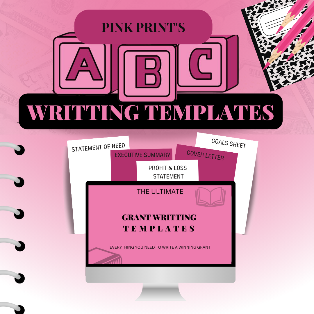 grant-writing-templates-and-examples-pink-print